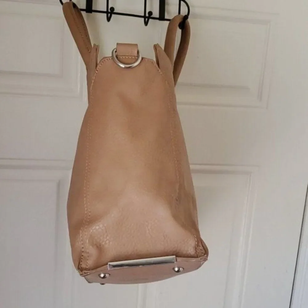 Charming Charlie Tote BAG Overnight Handbag SHOULDER Vegan Leather WOMENS WOMANS